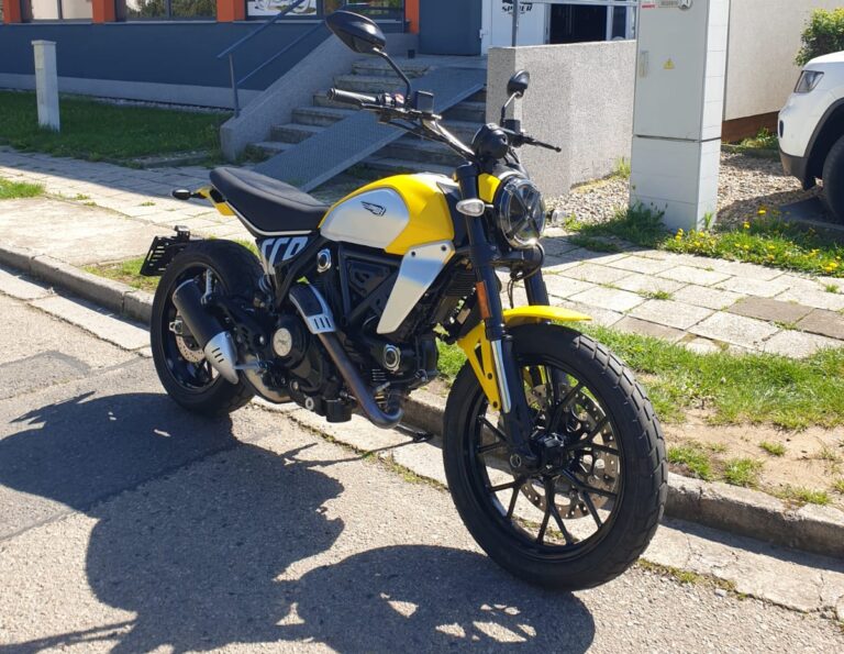 Hodnocení prohlídky Ducati scrambler icon 800